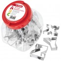 Judge Kitchen Alphabet Cookie Cutters in Cookie Jar - TC304