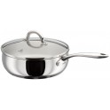 Judge Classic 24cm saute pan with glass lid 